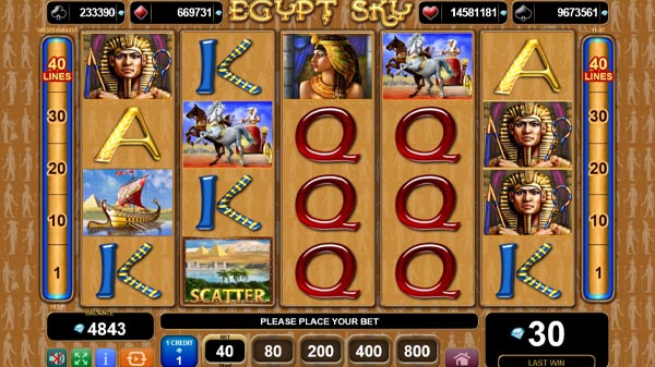 Egypt Sky Slot Machine