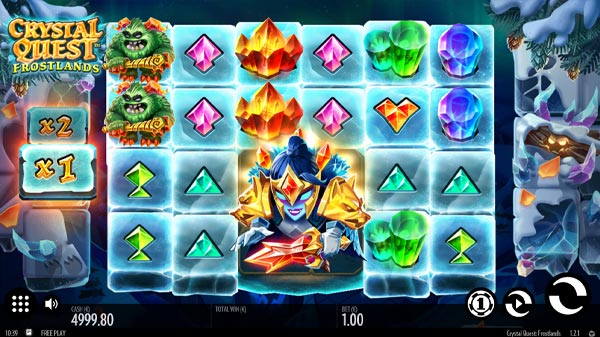 Crystal Quest: Frostlands Online Slot