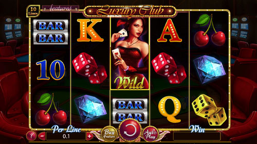 Luxury Club Slot Reels