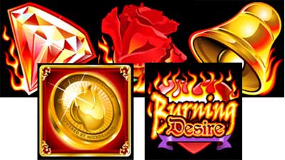 Burning Desire Slots Symbols